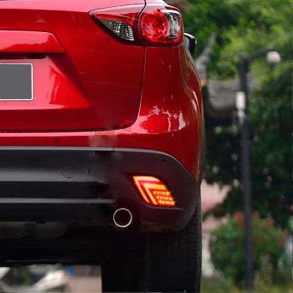LED Bakre Støtfangerlys Bakbremselys IP68 Modifikasjonserstatning for Mazda CX-5 2013-2016