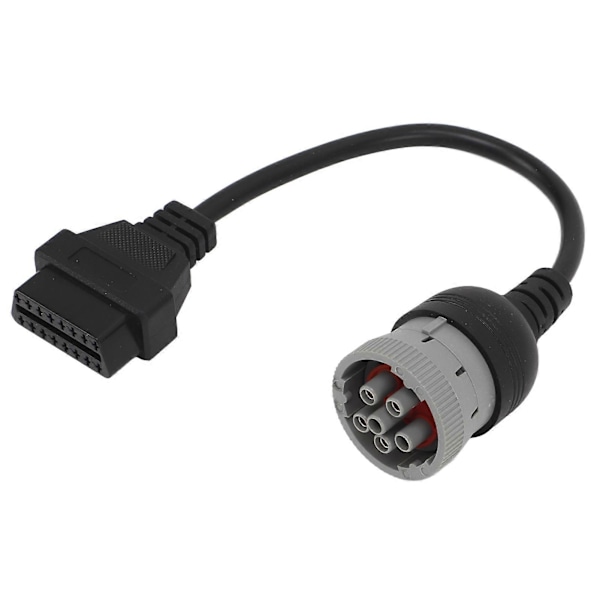 6-stifts till 16-stifts OBD1 till OBD2 Diagnostikkabel Diagnostisk Scanner Konverterare för J1708 Tunga Lastbilar