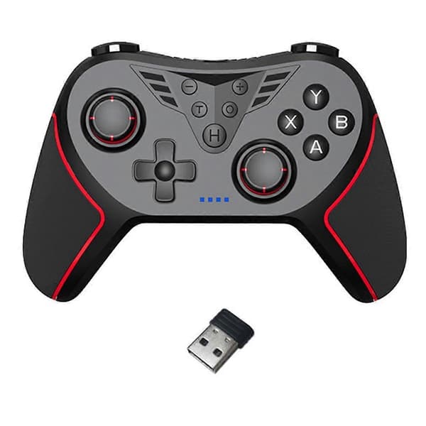 Hall Joystick -monitoiminen langaton Bluetooth-peliohjain matkapuhelimille PC/P3/P4/Switch-laitteille