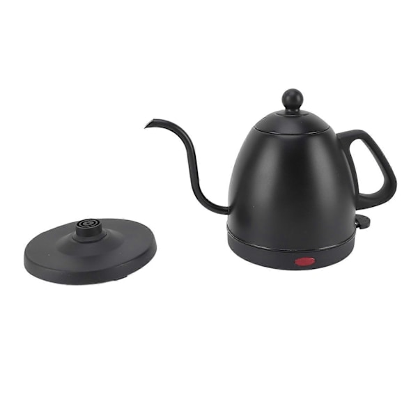 Elektrisk Kjele med Svanenhals 800ml 1000W Rask Oppvarming Rustfritt Stål 304 for Hjem Te Kaffe