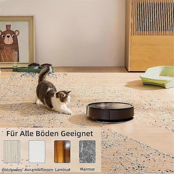 Til Combo I8+ / I8 / Combo J5 / Combo J5+ / Combo I5 / Combo I5+ Autom. Sugemoppe Robot Vaskbare Mopper