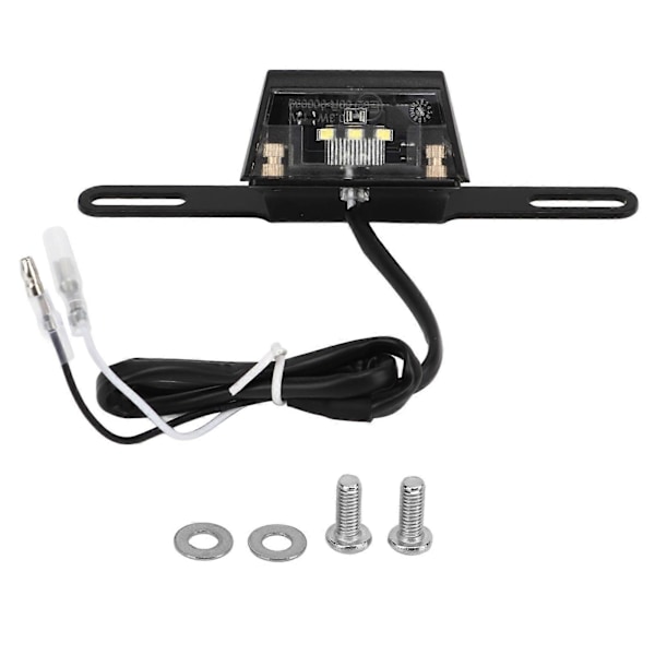 Motorcykelregistreringsskyltslampa Stark LED Vit Ljus Väderbeständig Passar MT10 MT09 MT07 MT03 MT01 MT25