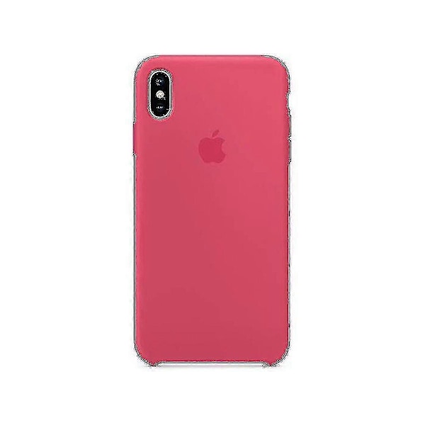 Ohut neste silikoninen TPU-kotelo iPhone Xs Maxille Red