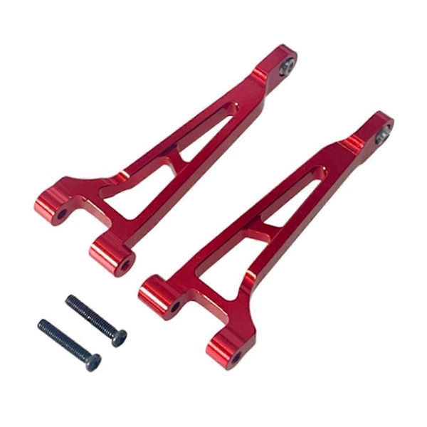 RC Bil Metall Oppgradering Øvre Bærearm Deler for Go 1/14 14209 14210 H14BM RC Bil Oppgraderingsdeler (Rød)