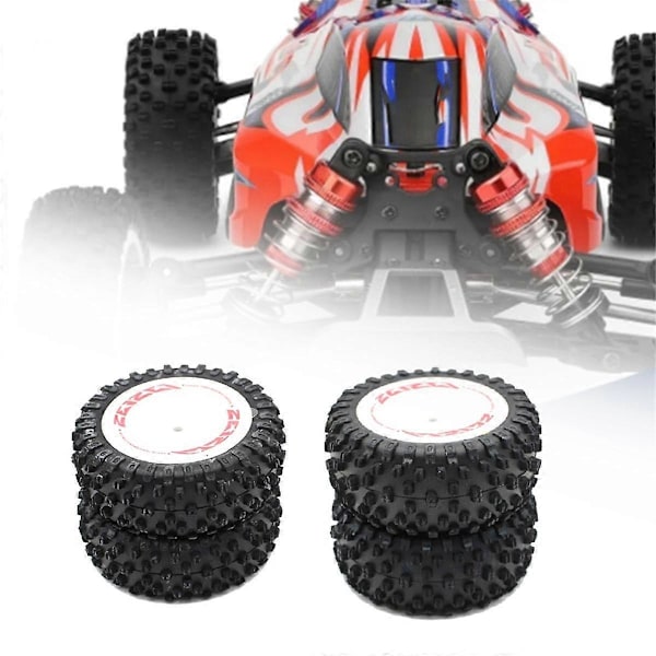 RC Bil Reservdelar Främre Bakre Däck för 1/12 124008 DIY RC Bil Uppgraderingsdelar