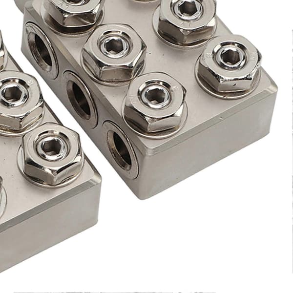 1 Par Positive Negative 12 Vejs Kraftige Batteriklemmer Blysyrebatteri Polforbindelse til Bil