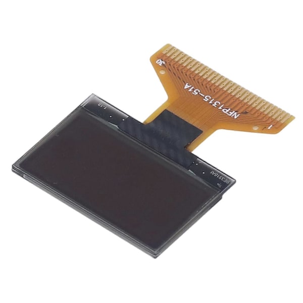 4 st LCD-displaymodul Tunt plastlager 128 X 64 Liten 30PIN-displaymodul 0,96 tum Blå visning