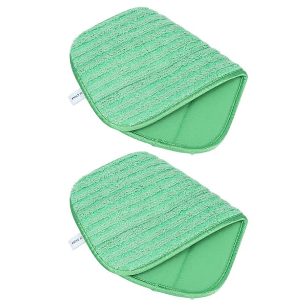 2 STK Moppepude Mikrofiber Våd Tør Moppeklud Genanvendelig Moppehoved Tilbehør til Swiffer WetJet