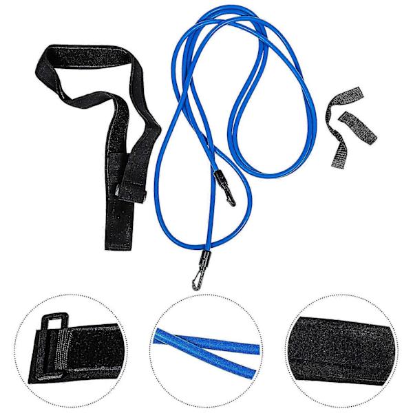 1 Set Simmotståndsband Simträningsbälte Simbungee Rep Kit Simträningsmaterial