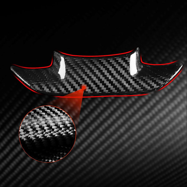 Rattdeksel Trim Karbonfiber Stilig Erstatning for Corvette C7 2014?2019