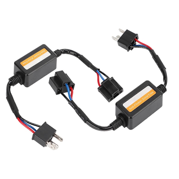 2 STK LED Decoder Praktisk Bekvem Nem Installation Lille Volumen Let Vægt LED Lys Modstand
