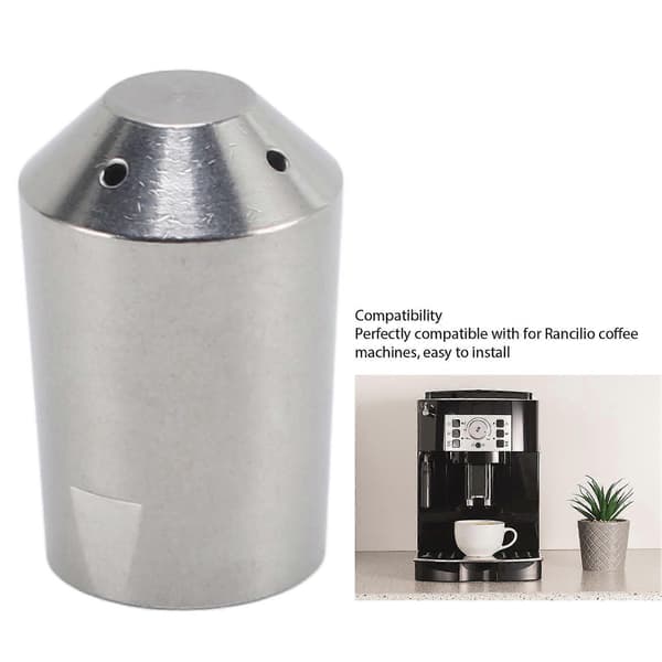 Kaffemaskin Dyse Rustfritt Stål Melkeskum Tut Erstatning Dampstav Tips for Rancilio Fire Hull