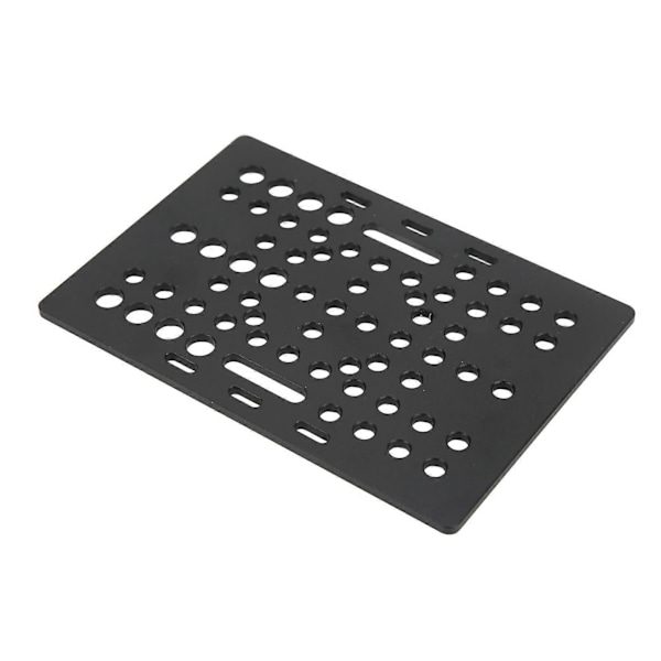Gantry Plade Aluminium Høj Styrke Gantry Board Sort Anodiseret 3D Printer Lineær Universal Guide til Fræsemaskine Board
