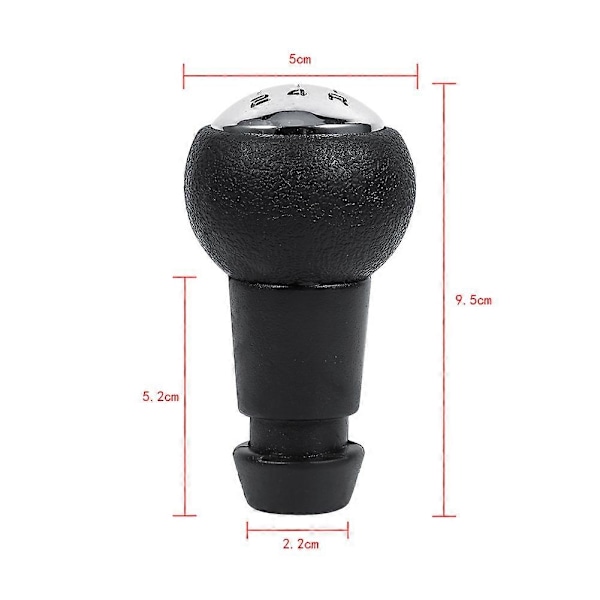 Universal Sort Bil 5-Girs Girkule Manuell For Peugeot 307
