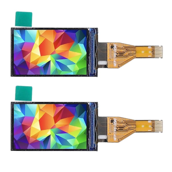 2 stk. IPS Display Modul 135x240 Opløsning SPI Interface ST7789V Driver i Linjetype 1.14in