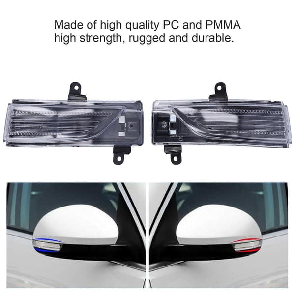 Par Sidespeil Blinklys Gul Lys 84401AJ010 Passer til Forester/Impreza/Legacy