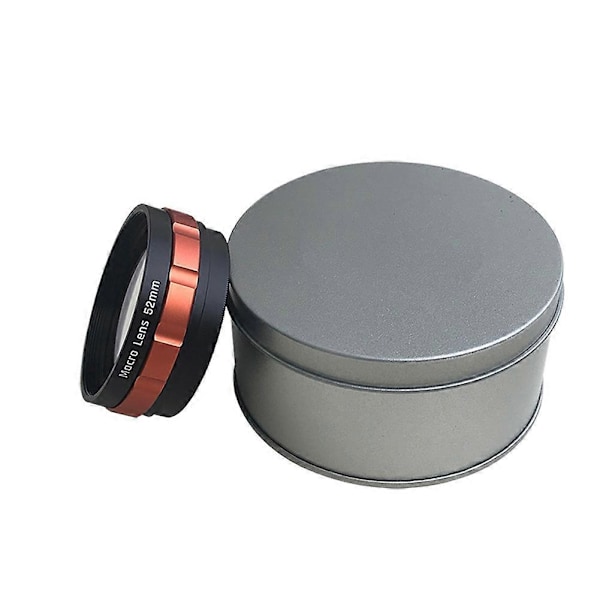 52mm Makro Objektiv Filtersett for Blomster, Insekter, Diamantsmykker Makro Kamera Objektiv Filter for Kamera