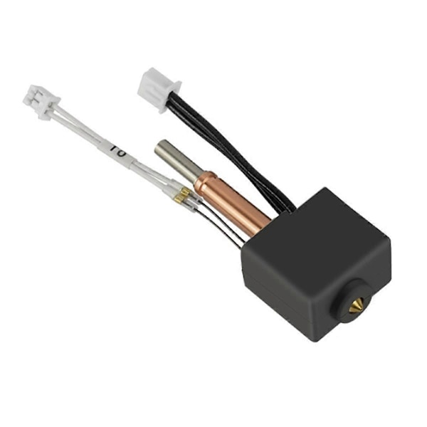 För 3 Hotend Kit Munstycke Termistor Värmerör Värmeblock för Kobra3 Reservdelar