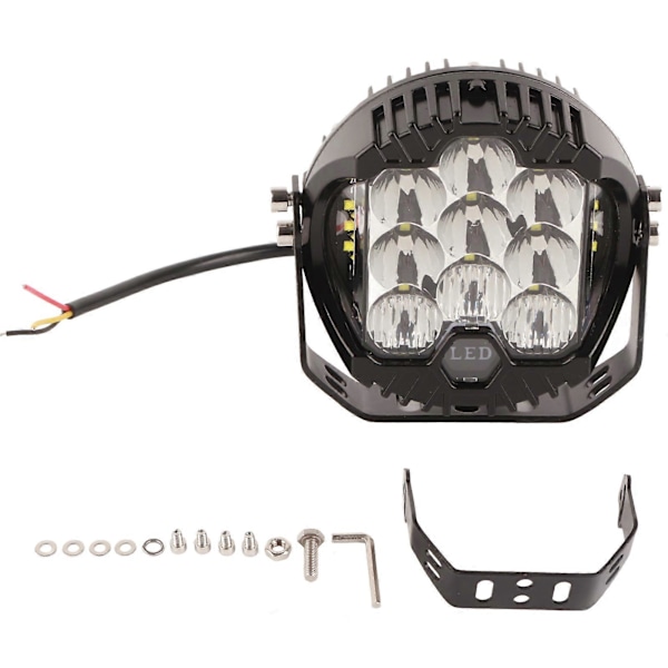 5 tuuman LED Offroad -valo IP67 Vedenpitävä 90W 5000LM Universaali kohdevalo SUV ATV UTV Vene Valkoinen