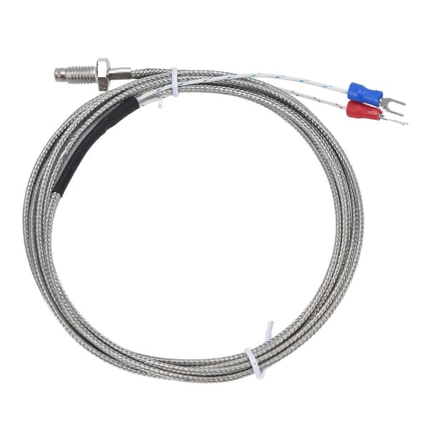 K Typ Termoelement Jordad Skärmad Kabel Temperatursensor Skruvprob 0?450 WRNT?01