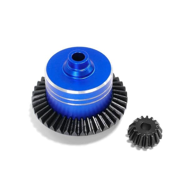 Til XV02 TT02 TT02B 1/10 RC Bil Opgraderingsdele Differentiale Tænder+Skal Gear Kit RC Bil Tilbehør Blå