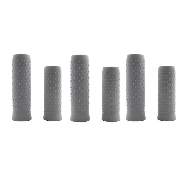 Grå 3 par G30 Max Grips Lange og korte silikone grips sorte grå silikone grips