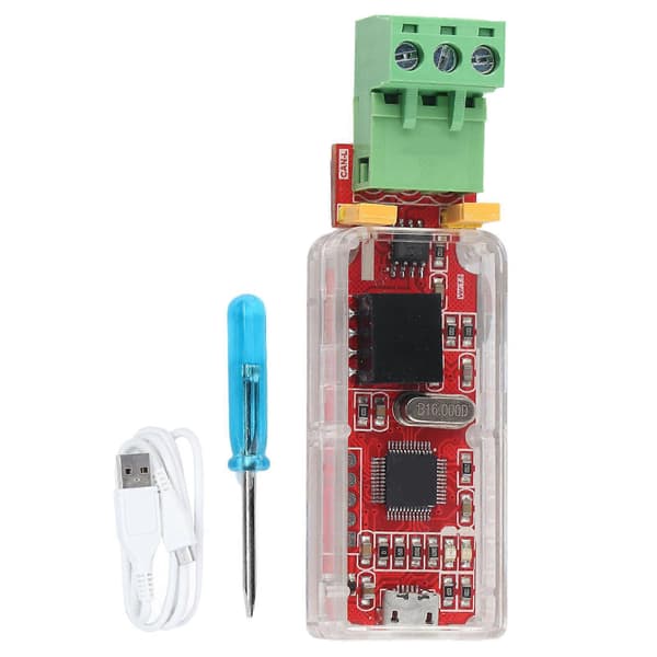 CAN-bussanalysator USB-adapter 1 kanal 2 isolering Elektronisk komponentutrustning USBCANJ1939