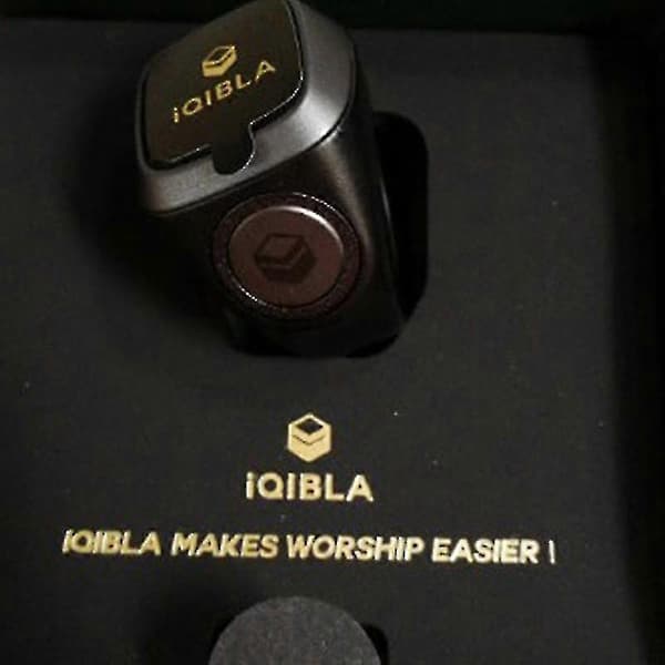Smart Tasbih Tælle Ring For Muslimer Zikr Digital Tasbeeh 5 Bedetids Påmindelse Bluetooth