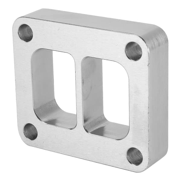 Mild Stål Spacer T4 Delt Inntak Turbolader Flens Twin Scroll Porter CNC S400