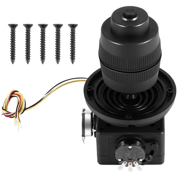 4-axlig joystickpotentiometer knappkontroll för -D400X-R4 10K 4D förseglad rockerpotentiometer