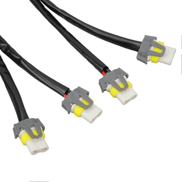 2 stk. 9005 9006 Han til H8 H9 H11 Hun Forlygte Ledningsnet til Lastbil Pickup LED Ledningskabel Stik