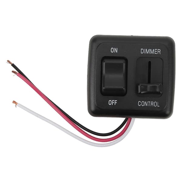 12V DC vippebryter med høy side dimmerkontroll for LED Halogen Glødelampe RV Bil Lastebil Stripe