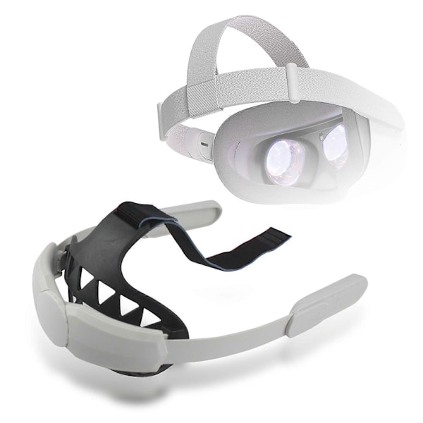 VR Hodebånd Bærbar Ergonomisk Komfortabel Virtual Reality Elite Hodestropp Erstatning for Oculus Quest 2
