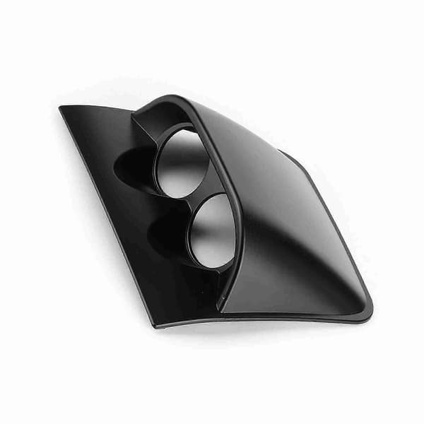 2in Instrumentpanel Måler Pod Dobbelt Hul Bil Måler Holder Beslag Universal Auto Tilbehør Sort