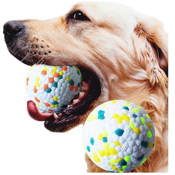Valpleksak Elastisk Rolig Multifunktionell TPU Hund Tuggleksak för Husdjur
