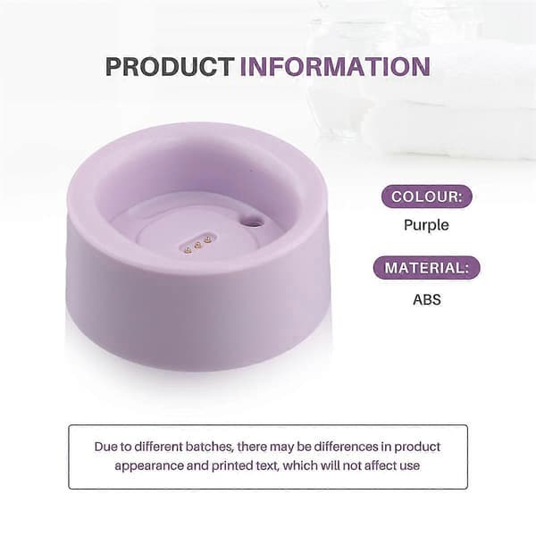 Värähtelevä sähköhammasharjan latausteline Lftb01-P purppuralle