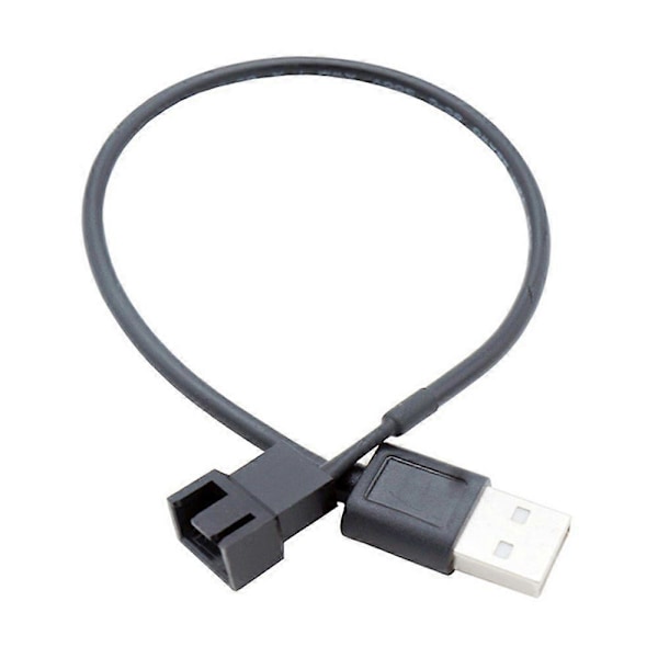 USB til 4-pinners datamaskin kjølevifte adapterkabel Datamaskin CPU vifte adapterkabel Datamaskin kjøler adapterkabel Kjølevifte tilbehør