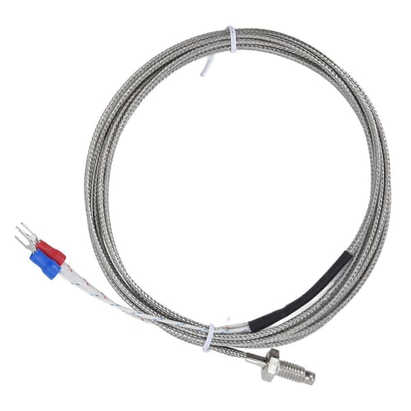 K Typ Termoelement Jordad Skärmad Kabel Temperatursensor Skruvprob 0?450 WRNT?01