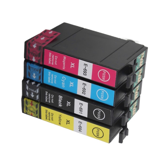 4 Farge Blekkpatron T0691 T0692 T0693 T0694 Blekkpatron BK C M Y for Stylus CX5000 Skriver