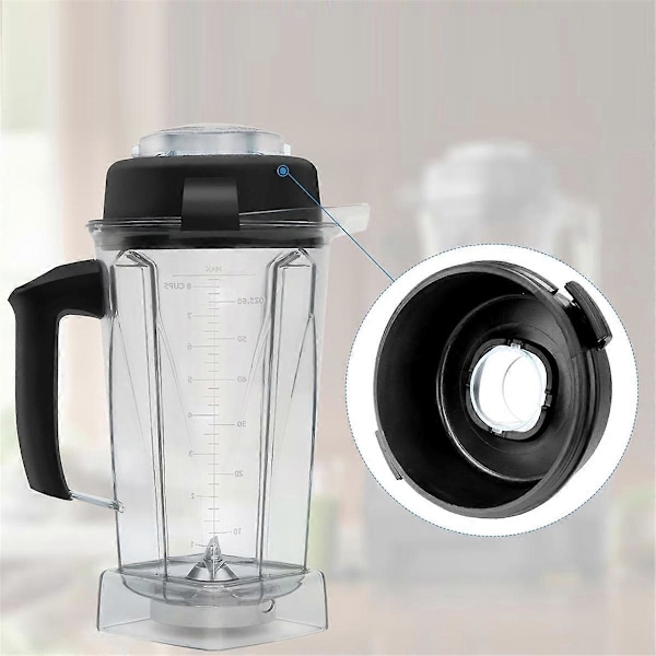 Blender Ersättningsdelar för 5000 5200 Blenderlock för 64oz för Accelerator Tamper Verktyg Stav Omrörare