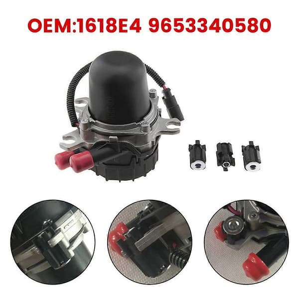 1618E4 Auto Reservdelar Sekundär Luftpump för 307 407 407SW 9653340580