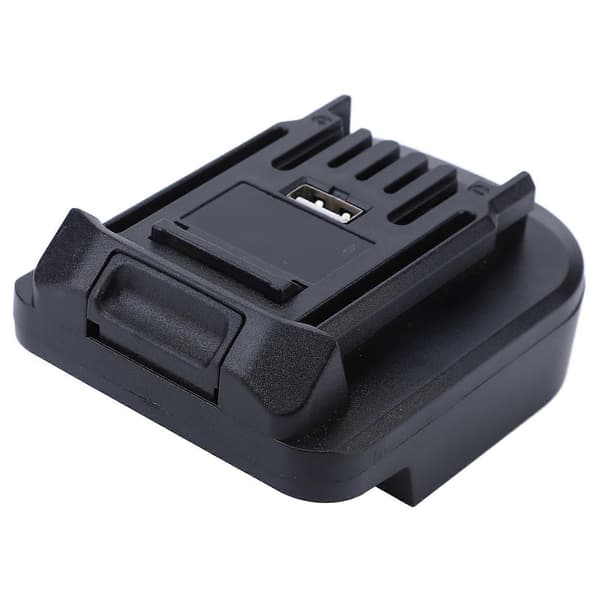 Batteriadapterkonverter ABS Elektrisk tilbehør for Worx 20V 4 PIN til 5 PIN med USB