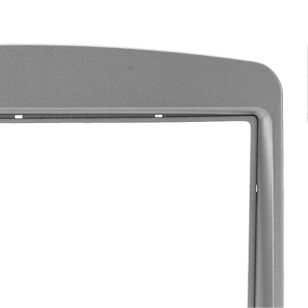 2Din Radio Stereo Fascia Ramme Dash Panel Trim Erstatning for Mazda Tribute 2006-2008 Grå