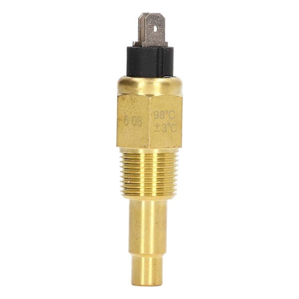 Vanntemperatursensor Aluminiumlegering Stabil Drivstoff Vanntempsensor Erstatning for VDO NPT3/8 6?24V 3W NPT3/8