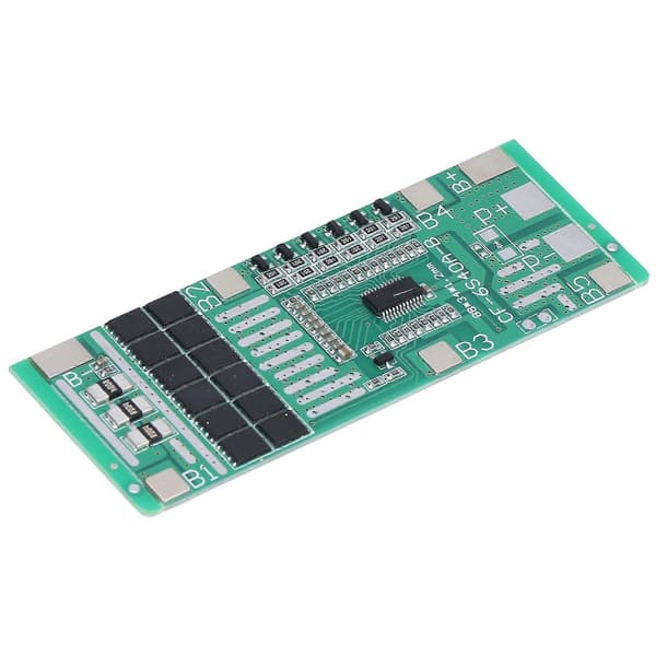 6S 40A Litiumbatteri Skyddskort BMS Battericellsskyddskort Solcellsbelysning med Balansering