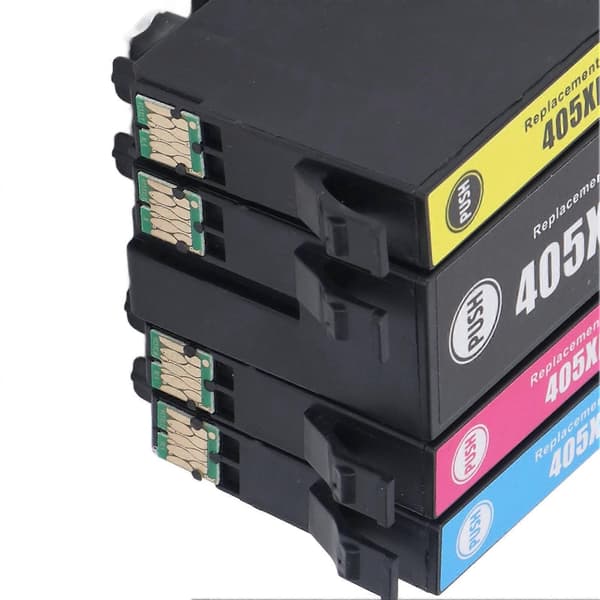 4PK Blekkpatron Jevn Utskrift BK C M Y Blekkpatronsett for WorkForce Pro WF 3820DWF