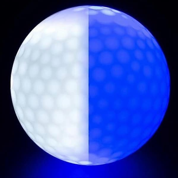 10 stk. LED Lysende Golfbolde LED Golf Træningsbold Special Golfbolde Konstant Lysstyrke Glitter til Natspil