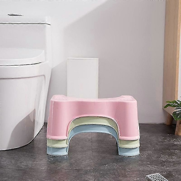 Toiletfodskammel til Badeværelset Squatty Potty Børn Gravide Kvinder Sæde Toilet Fodskammel White