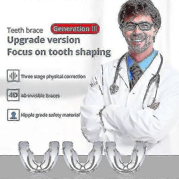 3 Steg Tand Ortodontisk Tränare Dental Tandställning Justering Fz5-2