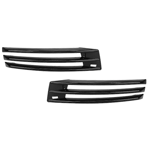 Gloss Sort Frontfanger Luftkanaler Inntaksgrill List Erstatning For Range Rover L405 Facelift 2018 til 2022